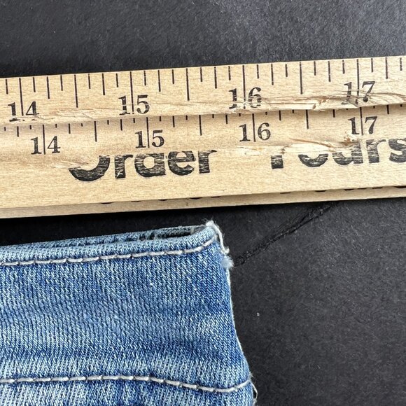 Departwest Jeans Men's 31x29 Skinny Trouper Light Blue Distressed Denim Tag 31 S - Picture 16 of 16